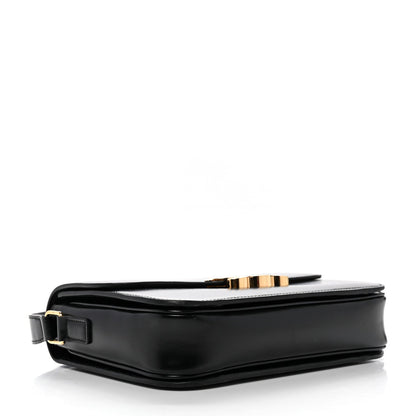Shiny Calfskin Medium Triomphe Black