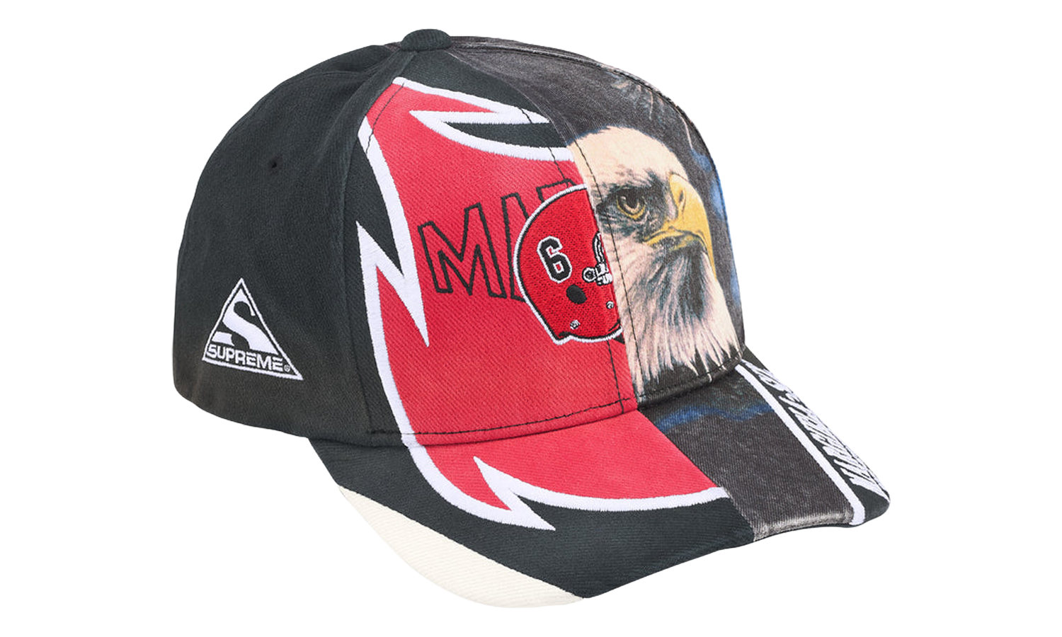 MM6 Maison Margiela Split 6-Panel "SS26 - Black" SU27186