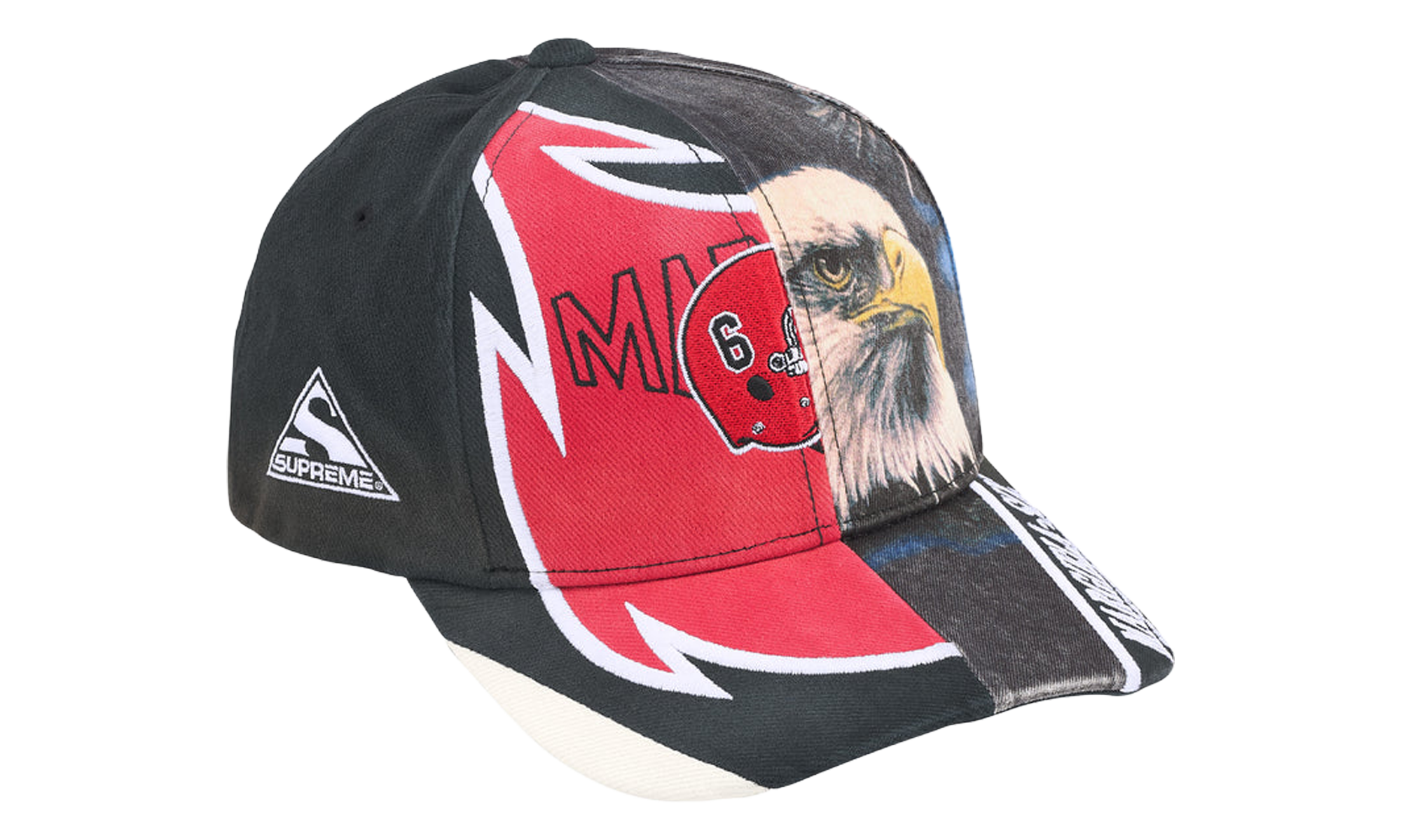 MM6 Maison Margiela Split 6-Panel "SS26 - Black" SU27186