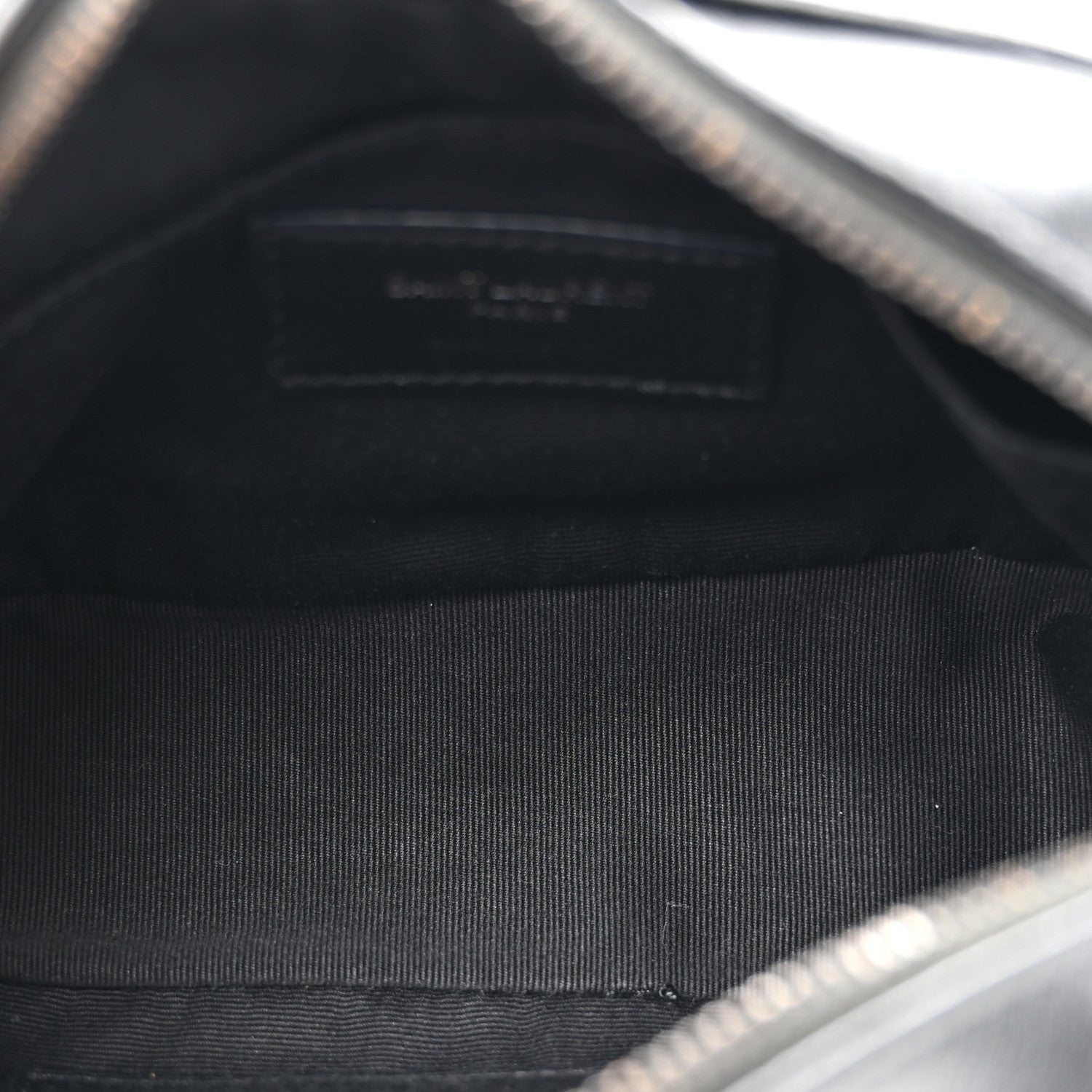 Calfskin Matelasse Monogram Lou Belt Bag Black