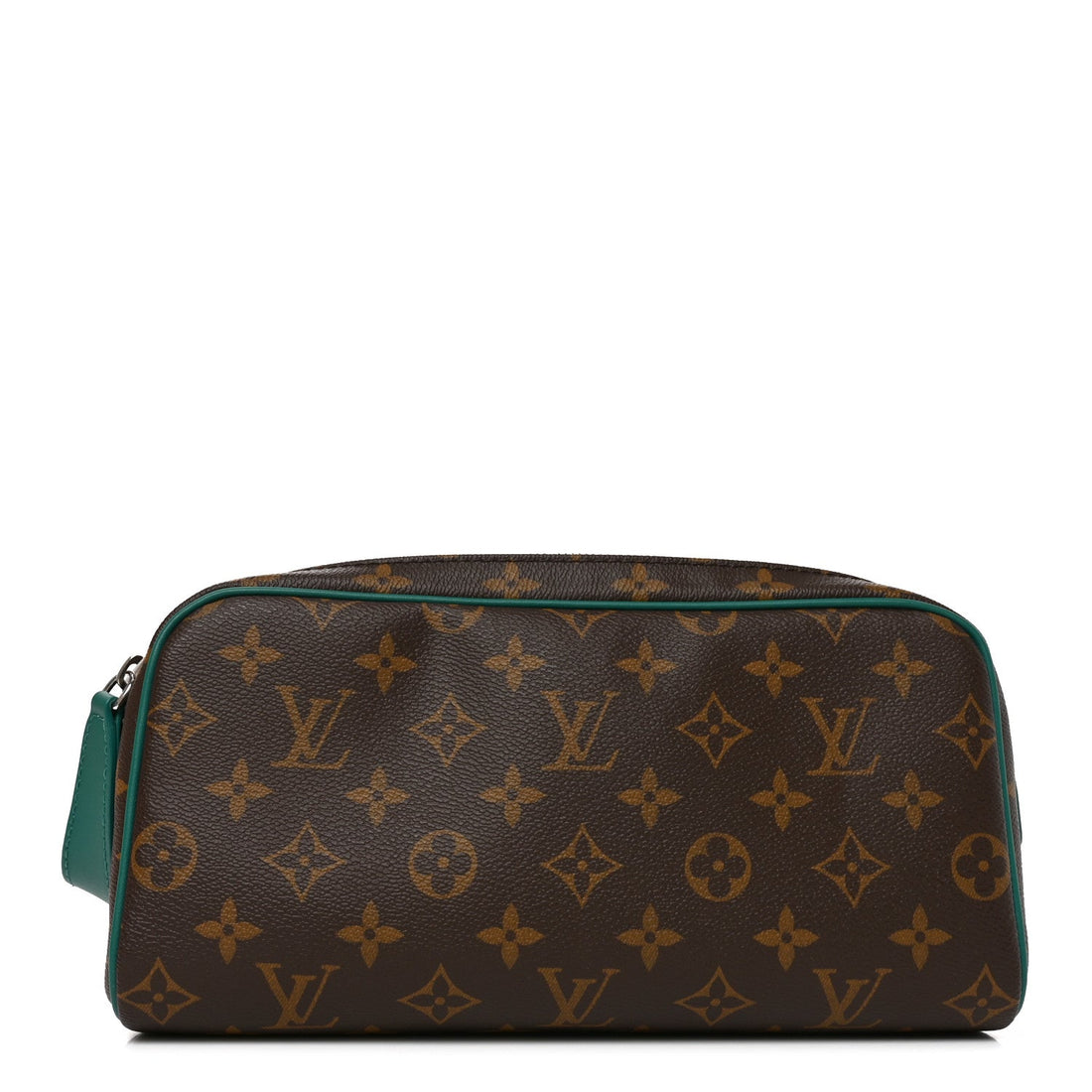 Monogram Dopp Kit Toilet Pouch Borneo Green