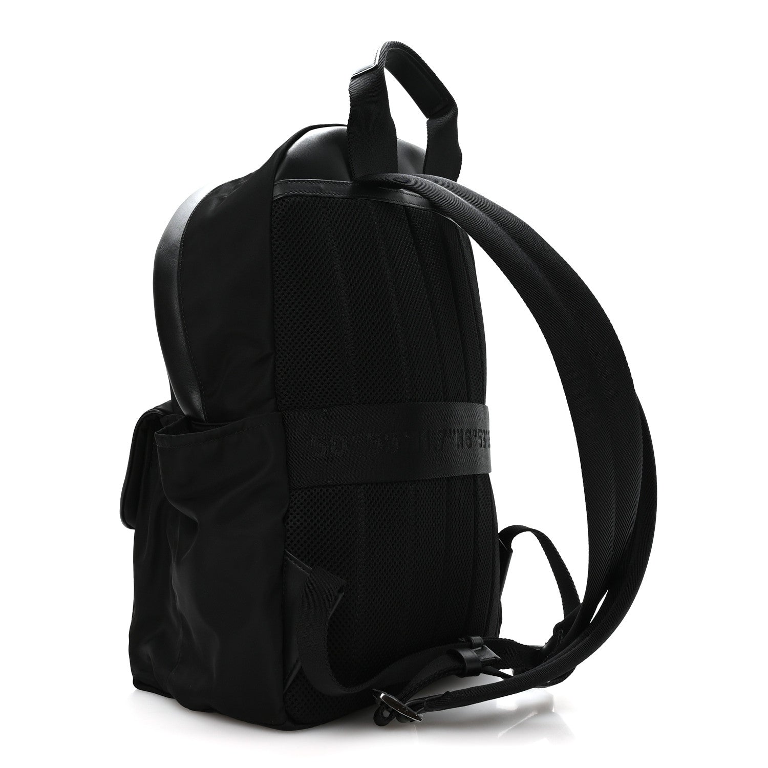 Econyl Nylon Never Still Medium Backpack Black