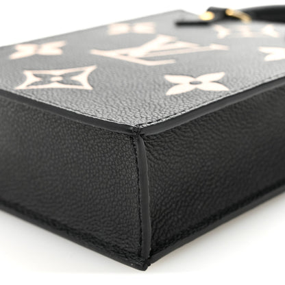Empreinte Monogram Giant Petit Sac Plat Black Beige