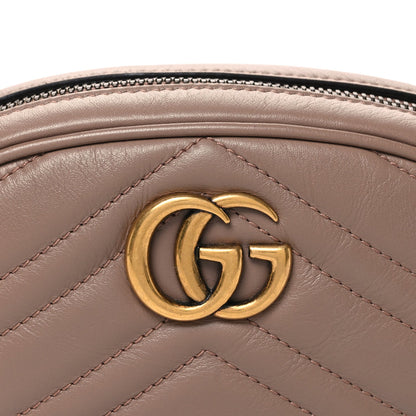 Calfskin Matelasse GG Marmont Belt Bag 105 42 Porcelain Rose