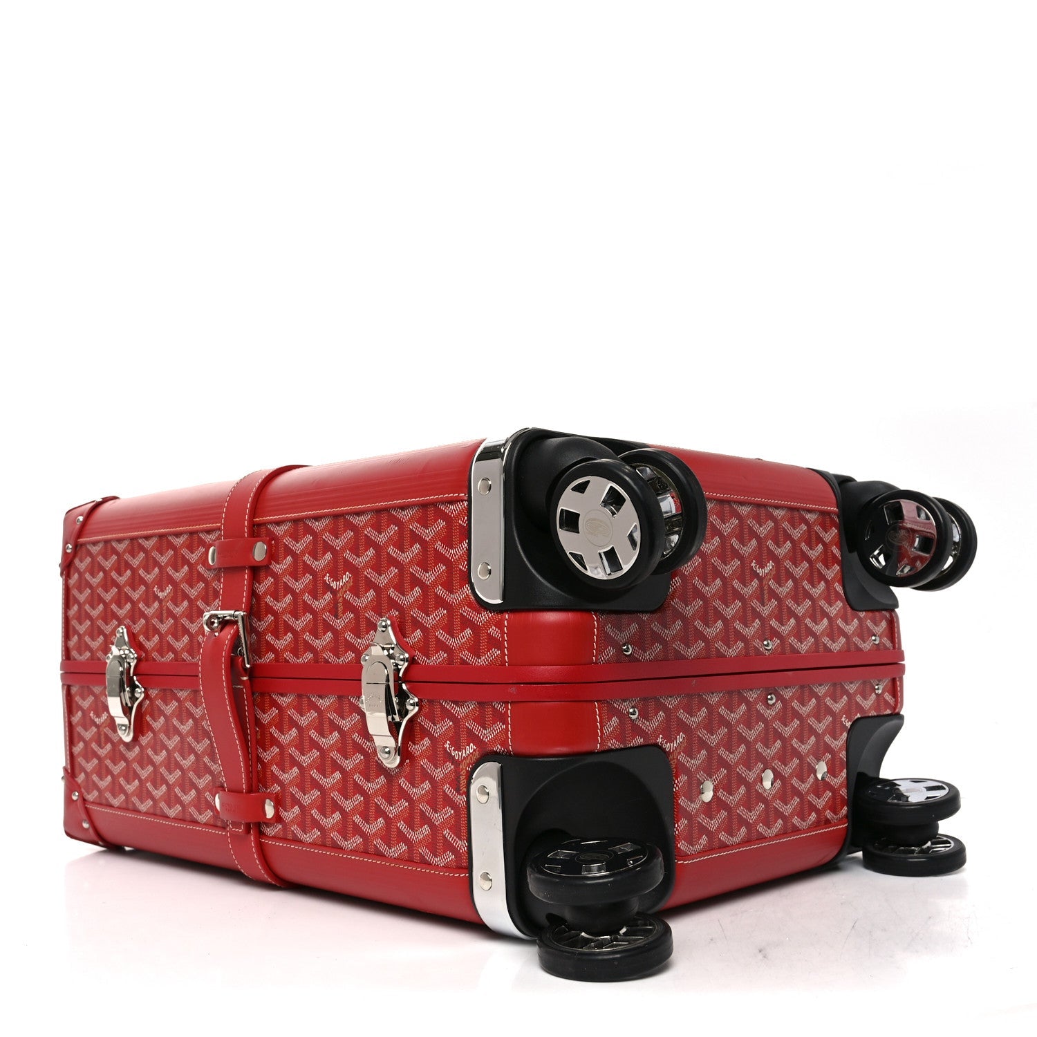 Goyardine Bourget PM Red