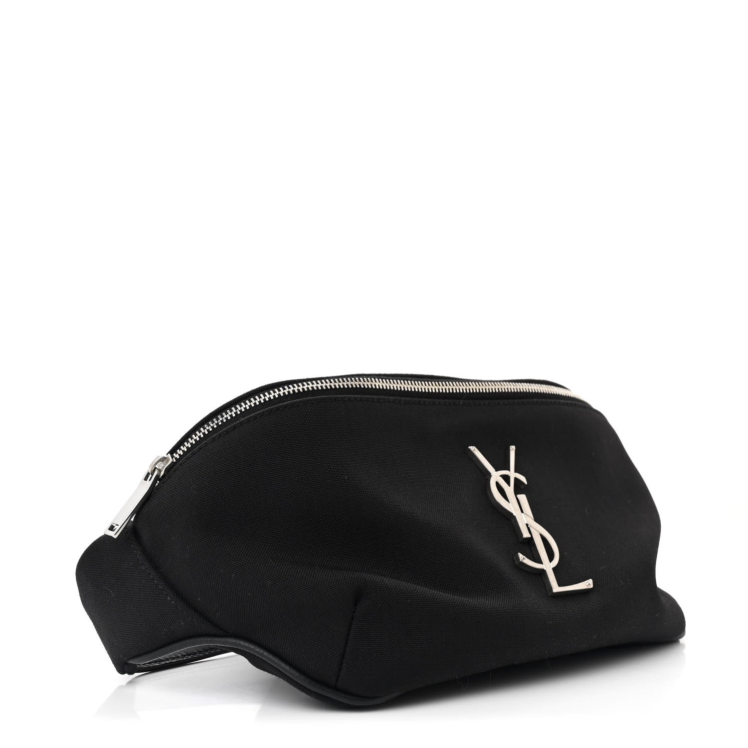 Canvas Monogram Belt Bag Black