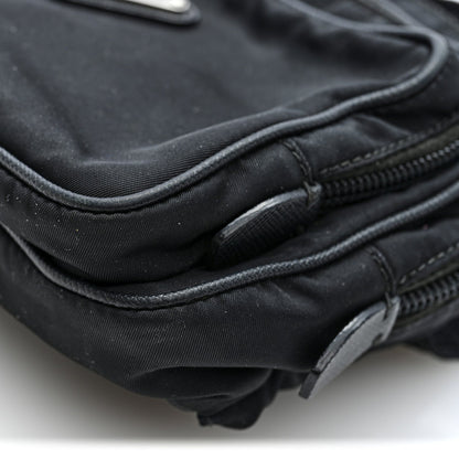 Tessuto Nylon Belt Bag Black
