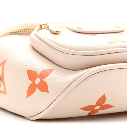 Empreinte Monogram Giant Mini By The Pool Bumbag  Cream Saffron