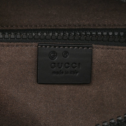 GG Supreme Monogram Large Belt Bag Beige Ebony Black