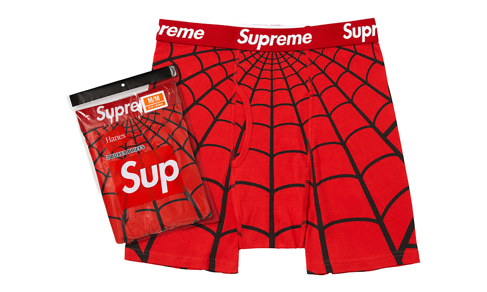 Spider-Man Boxer Briefs (2 Pack) "SS26 - Red" SU27008