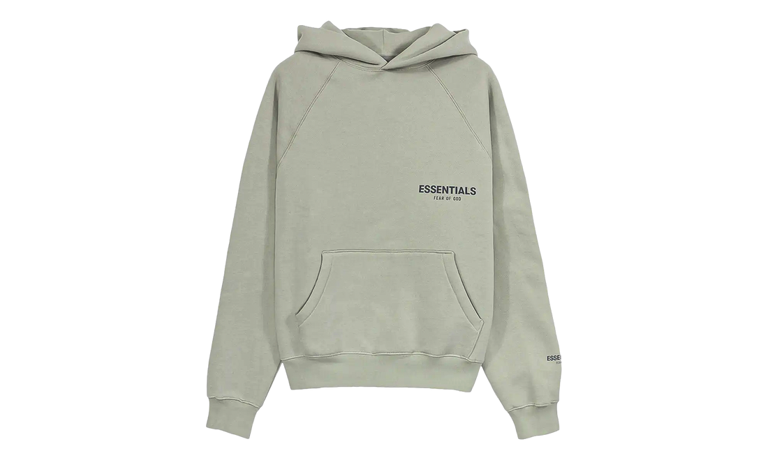 Essentials x SSENSE Pullover Hoodie "Green Concrete" 192SU212116F