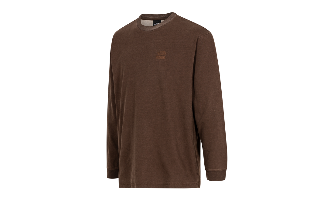 Supreme TNF Pigment Printed L/S Tee "Supreme x The North Face - Brown" SU22161