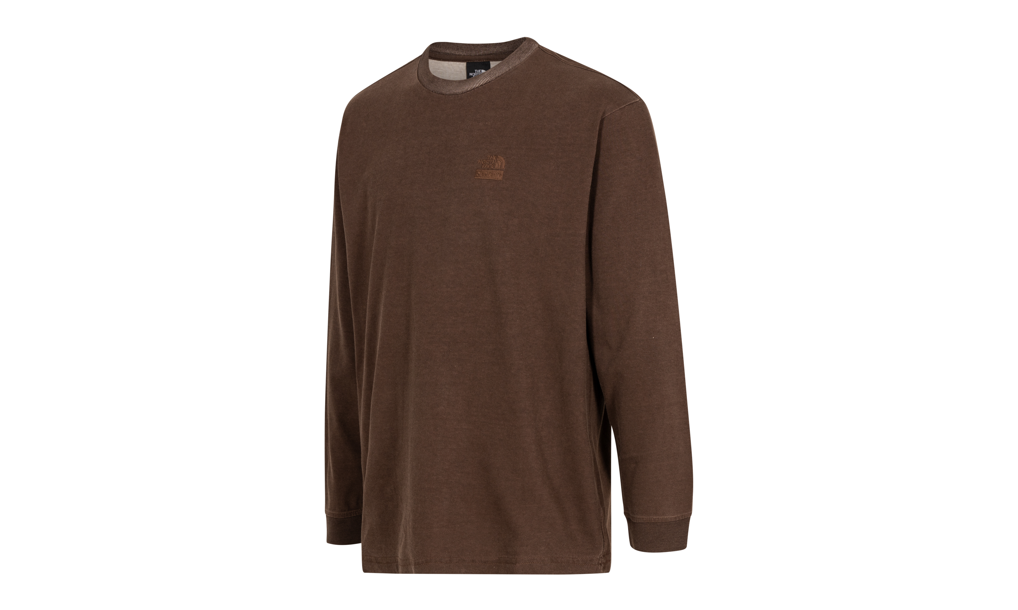 Supreme TNF Pigment Printed L/S Tee "Supreme x The North Face - Brown" SU22161