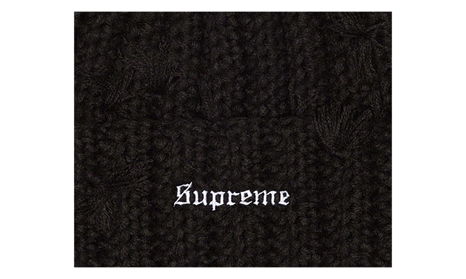 Hand Tied Beanie "FW23 - Black" SU27012
