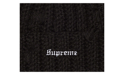 Hand Tied Beanie "FW23 - Black" SU27012