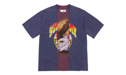 MM6 Maison Margiela Split S/S Top "SS26 - Navy" SU27179