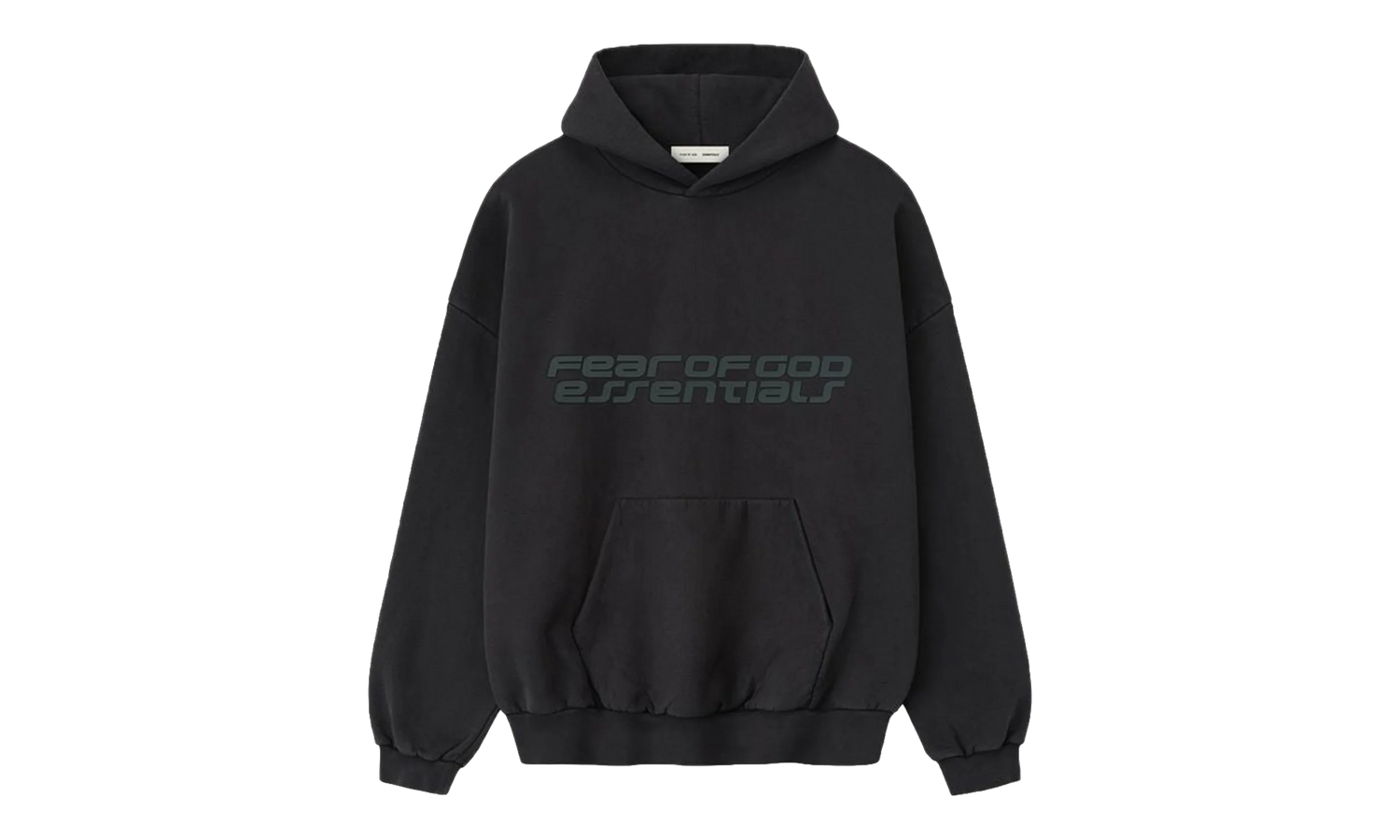 Heavy Fleece 90s Hoodie "Vintage Black" 192HO256564F