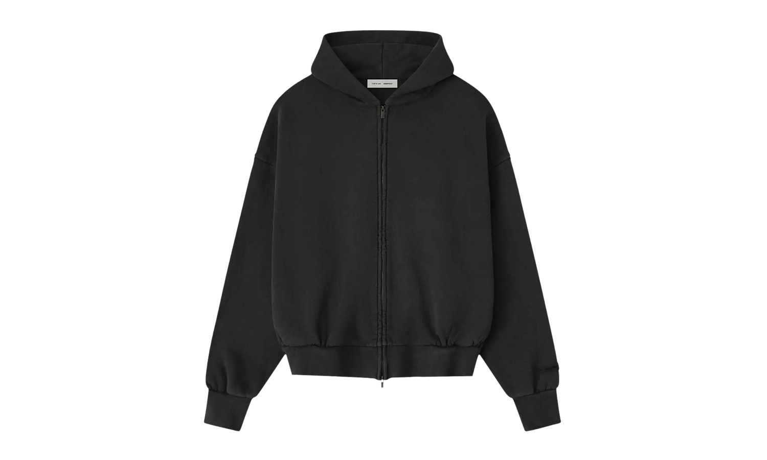 HEAVY FLEECE / SATIN STITCH EMBOSSED EMB "VINTAGE BLACK" 192HO254782F