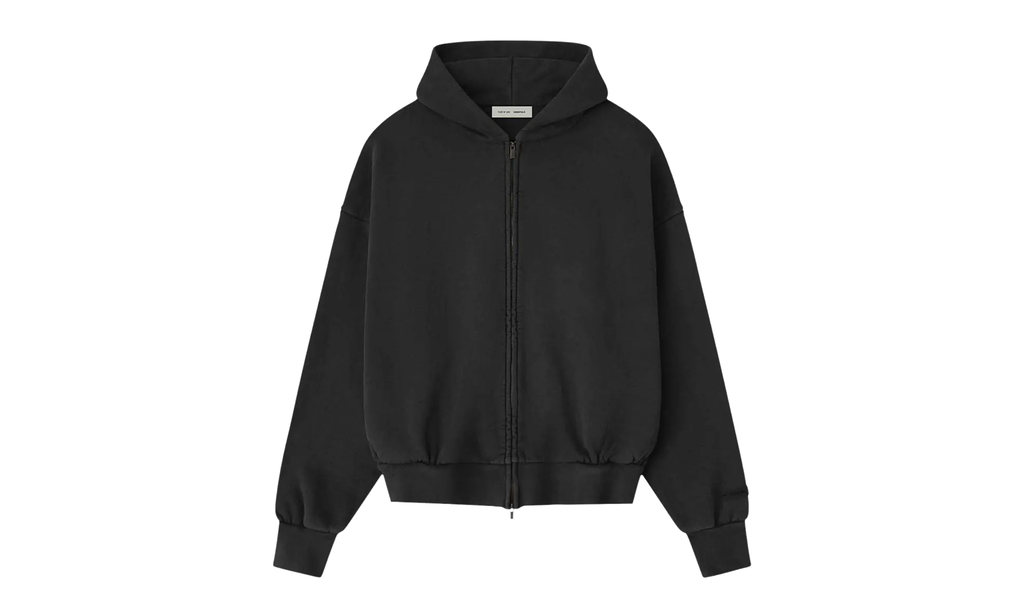 HEAVY FLEECE / SATIN STITCH EMBOSSED EMB "VINTAGE BLACK" 192HO254782F