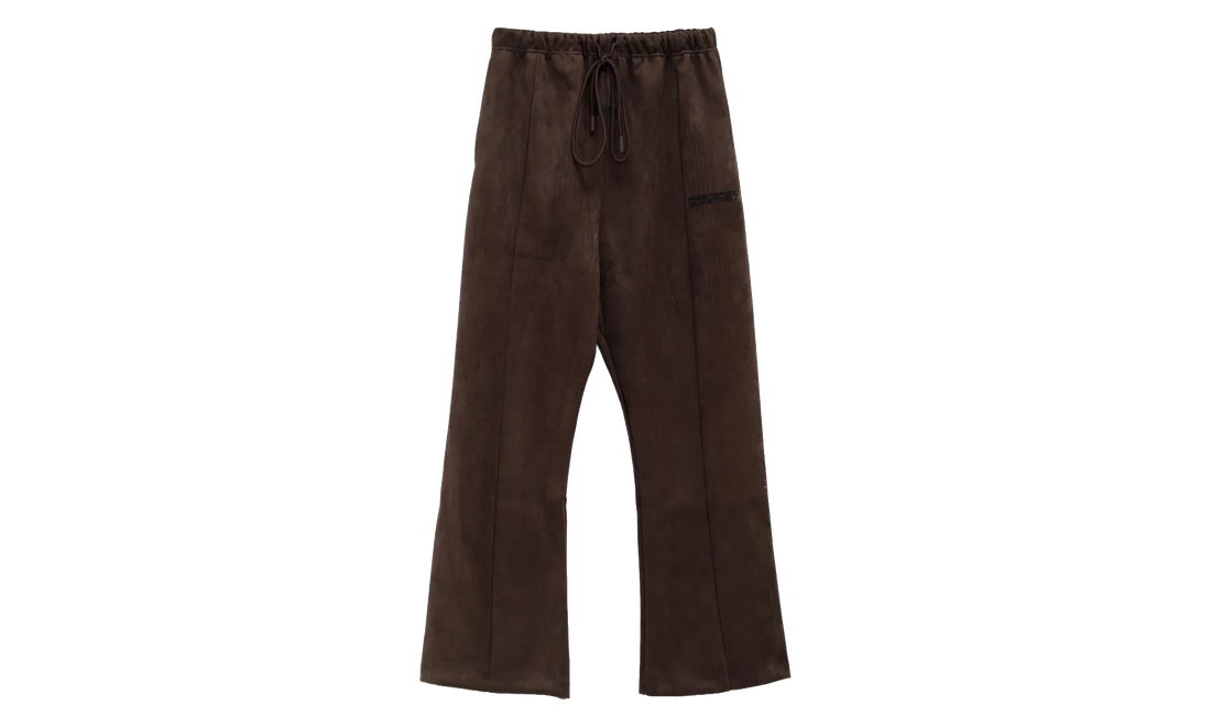 Essentials Suede Fleece Flare Pant "Brown" 130HO258303F
