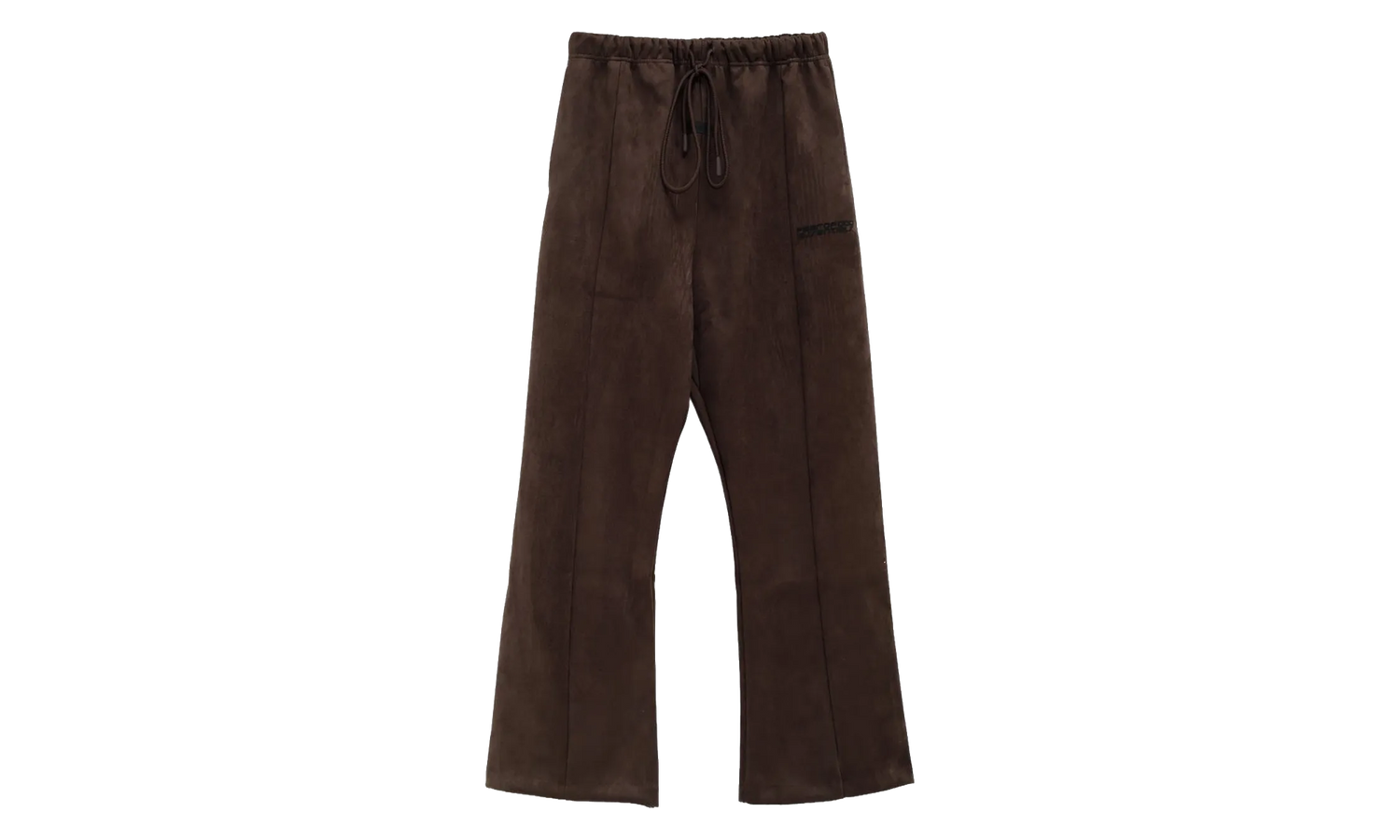 Essentials Suede Fleece Flare Pant "Brown" 130HO258303F