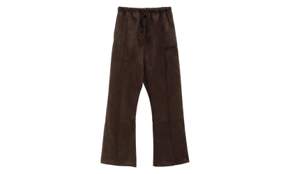 Essentials Suede Fleece Flare Pant "Brown" 130HO258303F