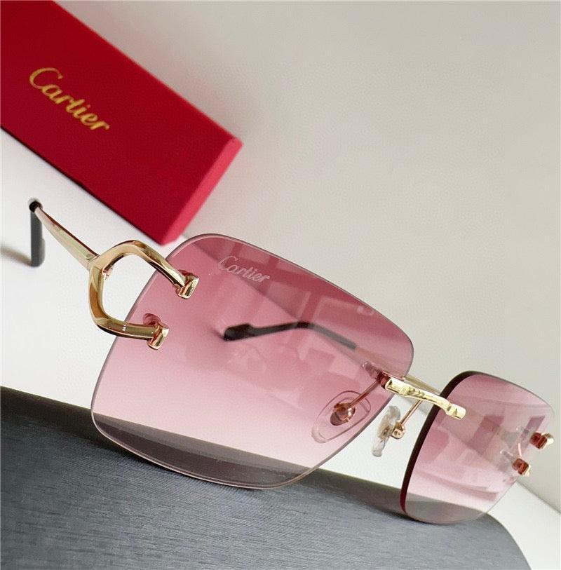 Cartier SIGNATURE C DE Style Sunglasses 57mm 14 lens Color✨