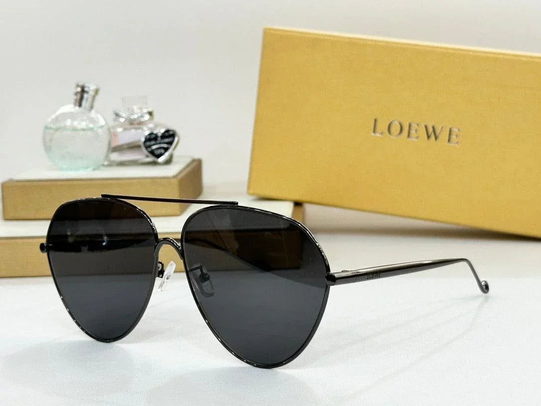 LOEWE Loewe Metal Aviator LW 40067U 30G Unisex Sunglasses ✨
