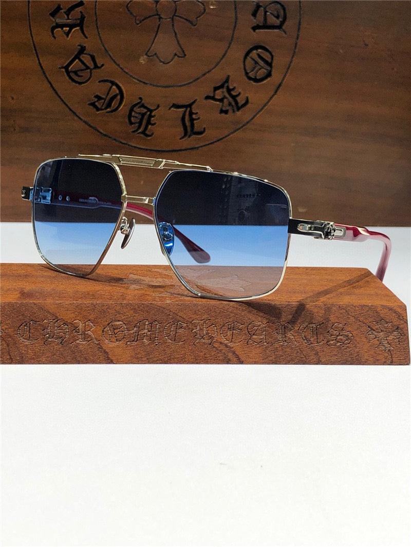 Chrome Hearts 8240 square-frame tinted sunglasses