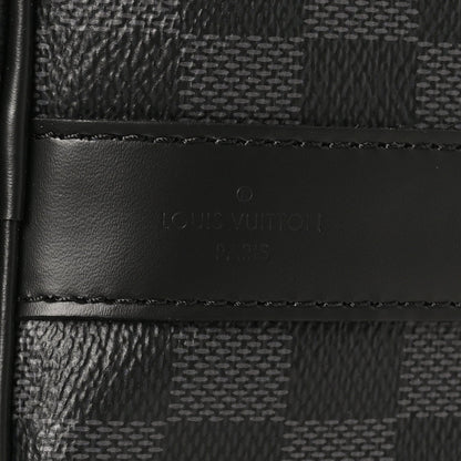Damier Graphite Keepall Bandouliere 45