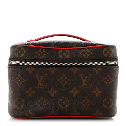 Monogram Macassar Nice Mini Rouge