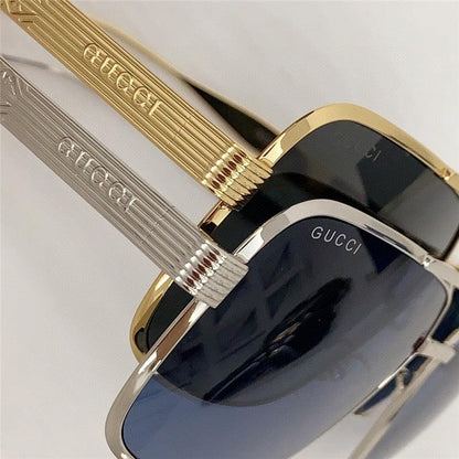 New Season Gucci 1512S Eyewear Rectangle frame Sunglasses  ✨