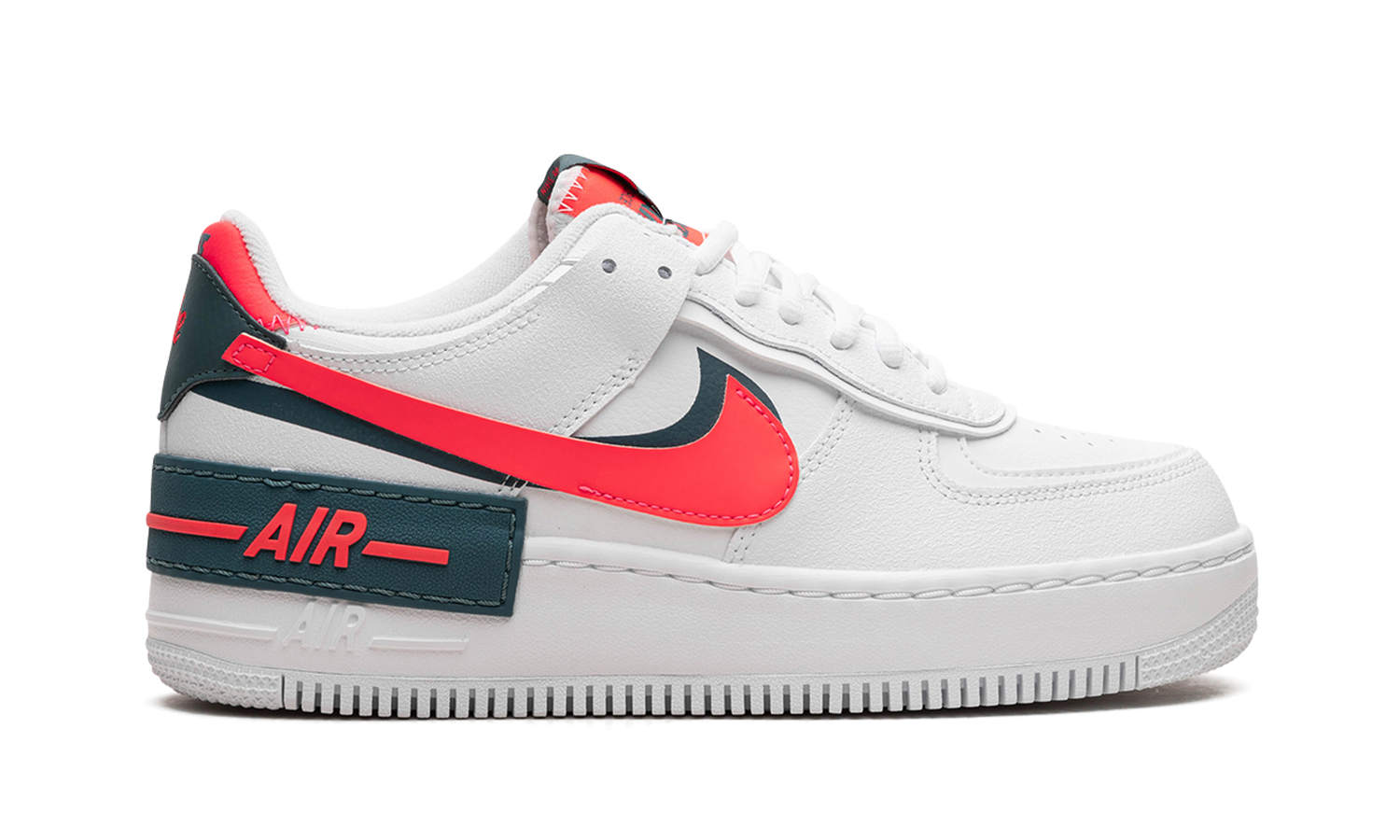 AIR FORCE 1 SHADO NMS WMNS "White Solar Red" DB3902 100
