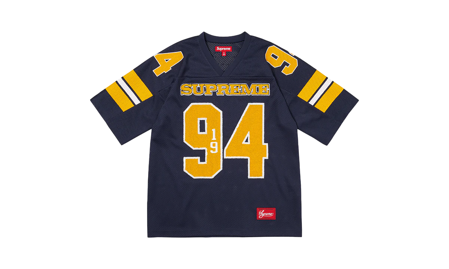 Sequin Football Jersey "FW25 - Navy" SU25994