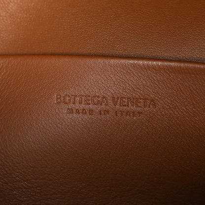 Suede Intrecciato Bang Bang Vanity Case Amber