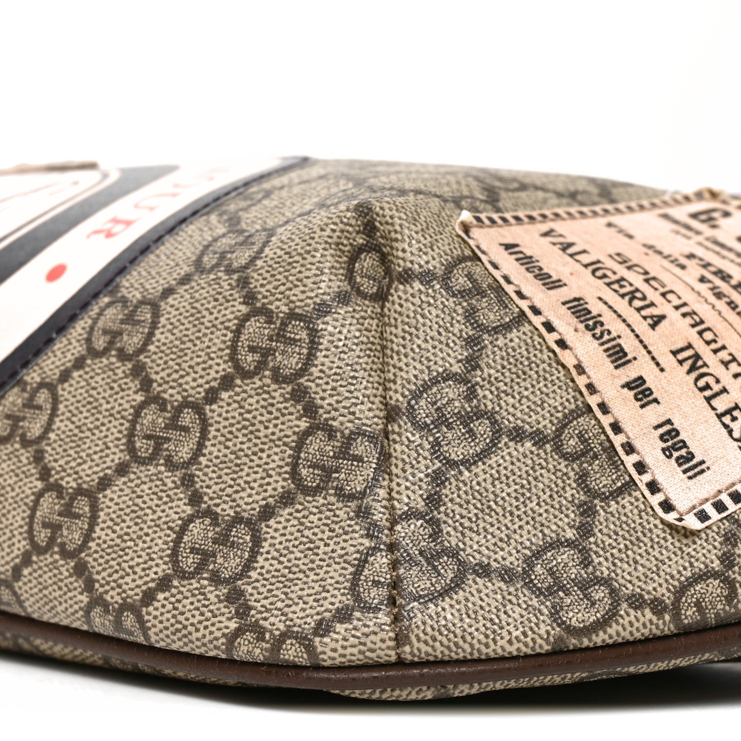 GG Supreme Monogram Courrier Belt Bag Beige New Acero