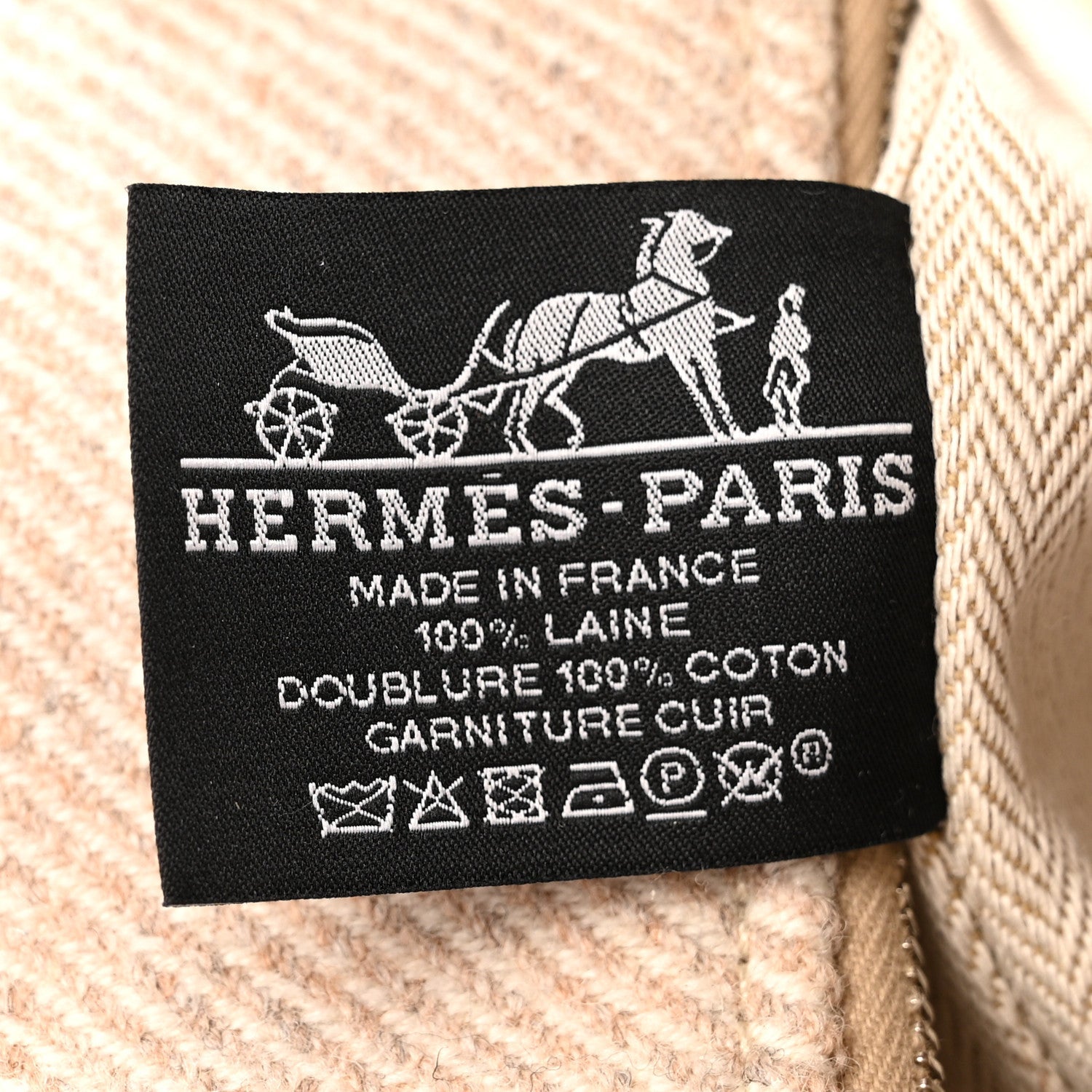 Wool Large Au Carre Bride-A-Brac Pouch Seigle