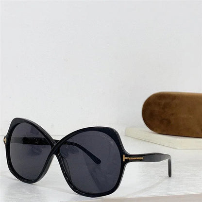 ✨TOM FORD Eyewear Rosemin Oversize round-frame sunglasses