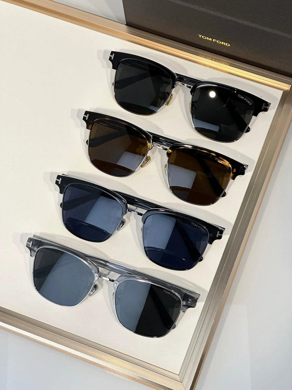 Tom Ford TF1139 POLARIZED RIVER Sunglasses 🔱