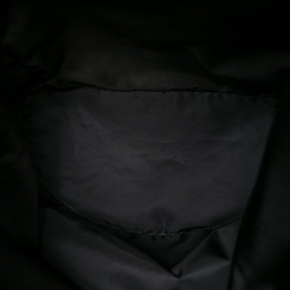Econyl Nylon Monogram Off The Grid Drawstring Bucket Backpack Black