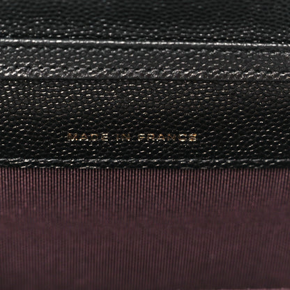 Caviar Quilted Belt Bag Black