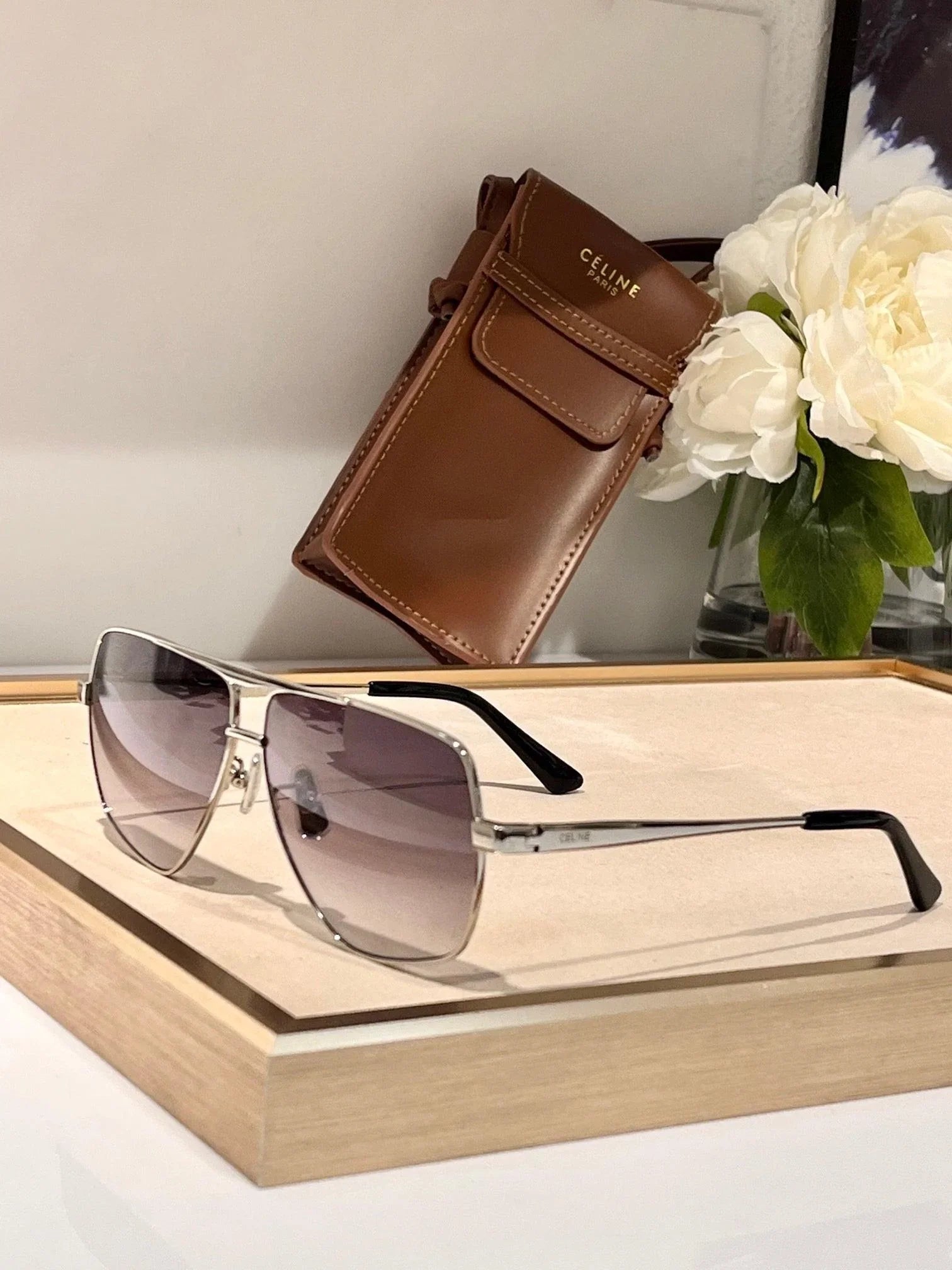Céline Metal CL 40246U-Y  UNISEX  Sunglasses ✨