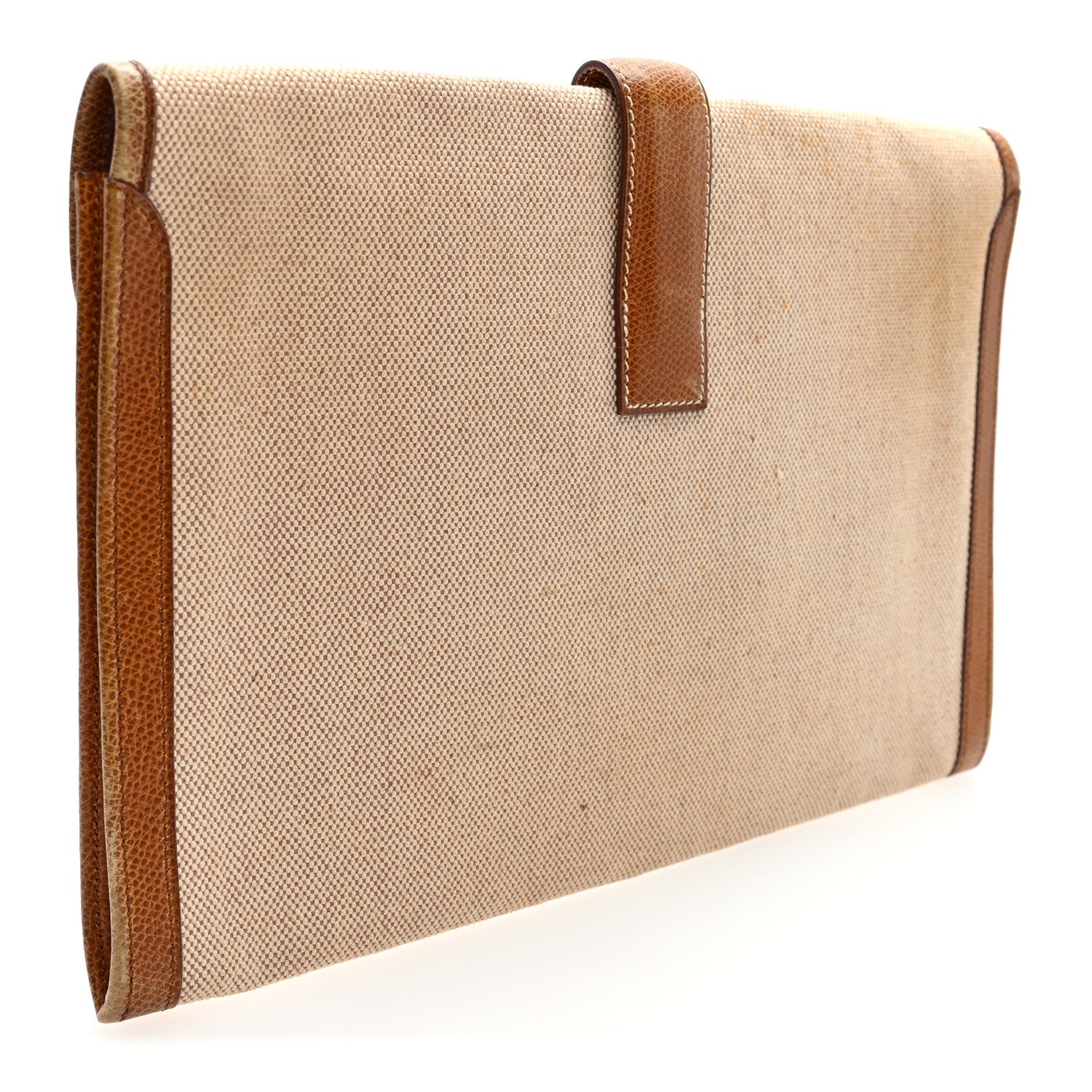 Peau Porc Toile Jige PM Clutch