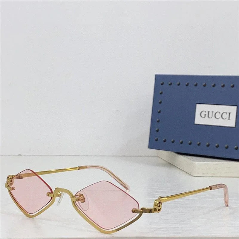 Gucci Geometric Frame GG 1604 S-004 Women's Sunglasses ✨