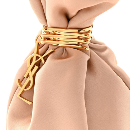 Satin Evening Pouch Nude Baby Nude