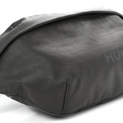 Econyl Horseferry Print Sonny Bum Bag Dark Grey