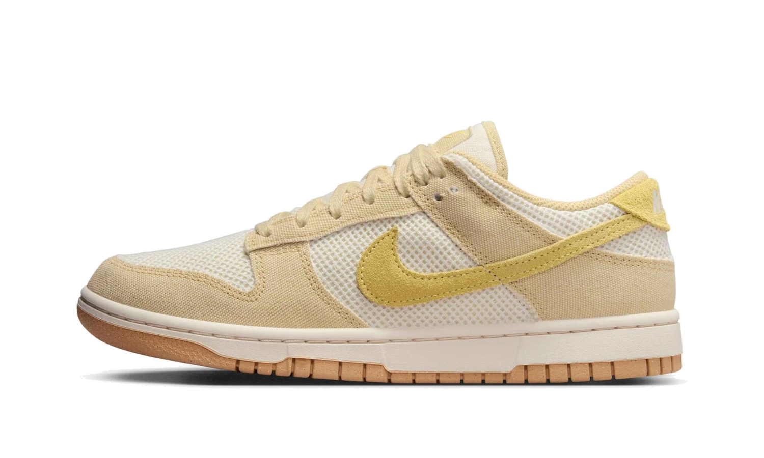 Dunk Low Next Nature SE WMNS "Team Gold Pale Ivory" HJ5864 700