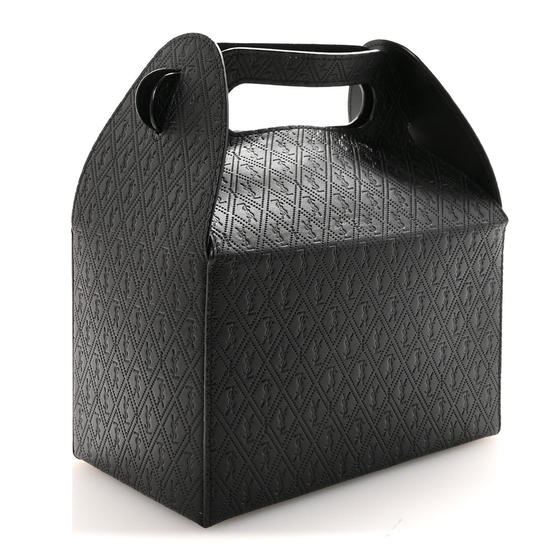 Calfskin Monogram Take Away Box Black