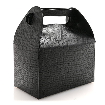 Calfskin Monogram Take Away Box Black