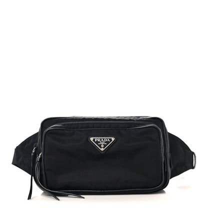 Tessuto Nylon Belt Bag Black